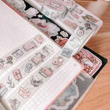 Load image into Gallery viewer, Soft + Cozy washi tape with Holographic Foil - Cozy Washi Tape  - Part of the Soft + Cozy collection