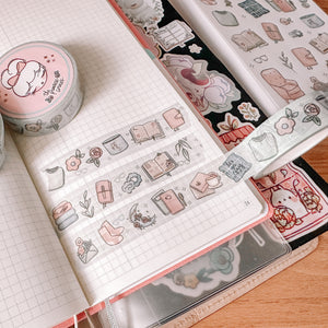 Soft + Cozy washi tape with Holographic Foil - Cozy Washi Tape  - Part of the Soft + Cozy collection