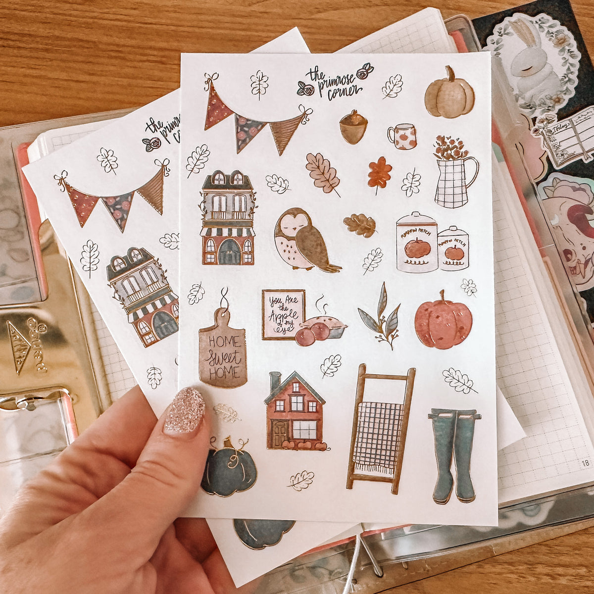 Witch Holographic FOIL journaling sticker sheet - translucent stickers –  The Primrose Corner