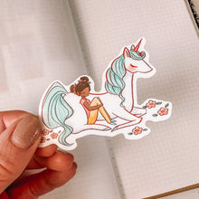 Load image into Gallery viewer, Unicorn Characters Sticker Sheet - Vinyl Stickers
