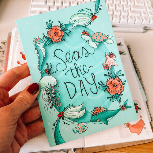 Seas The Day Art Print - Sea The Day Collection