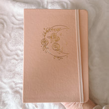 Load image into Gallery viewer, Exclusive! The Primrose Corner Notebook - Bamboo Paper - 180GSM - Dot Grid - Vegan Leather