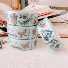 Load image into Gallery viewer, Hello Spring Gold Foil Washi Tape - Original Design