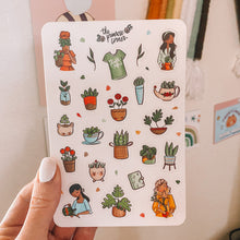 Load image into Gallery viewer, Plants Please Sticker Sheet